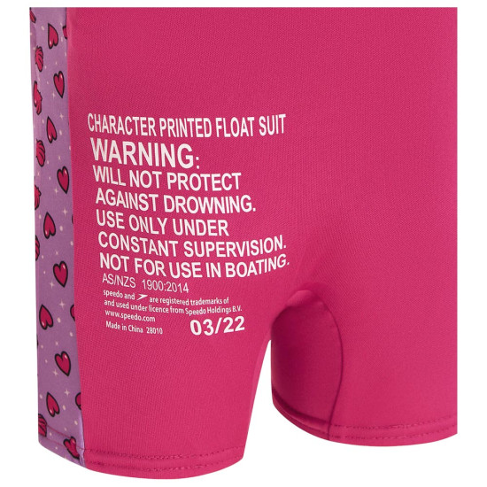 Speedo Βρεφικό ολόσωμο μαγιό Learn to Swim Character Printed Float Suit